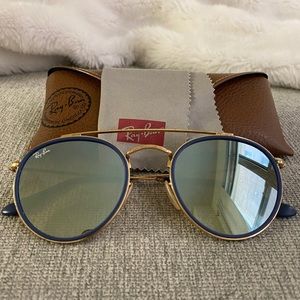 Round Double Bridge Ray-Ban Sunglasses